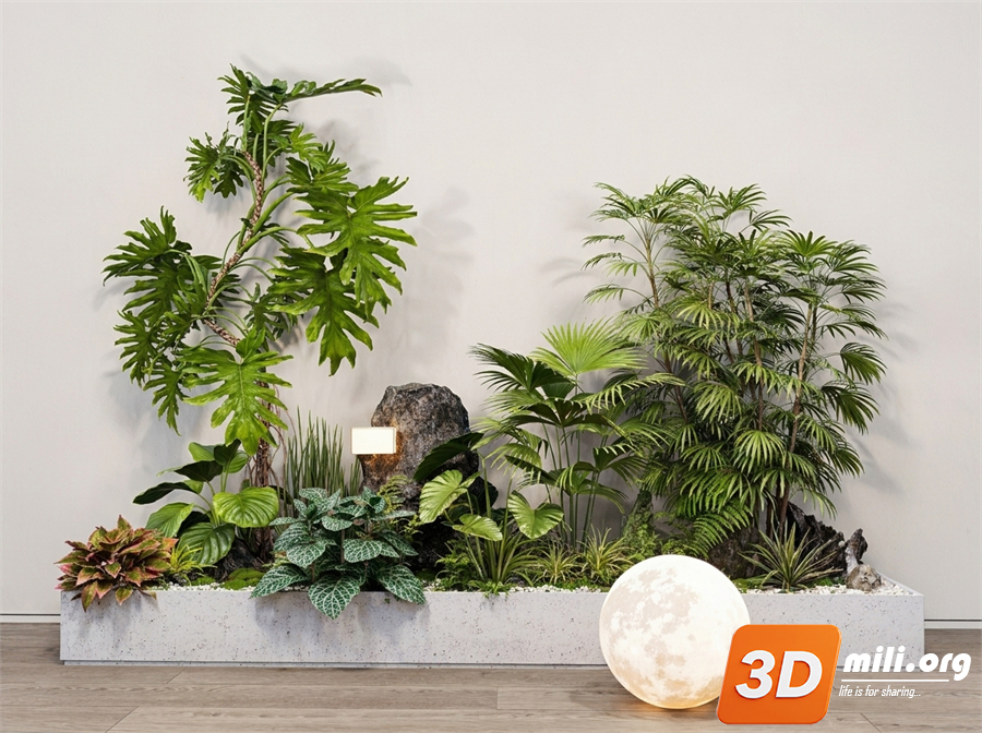 Mini Garden Skp Files 